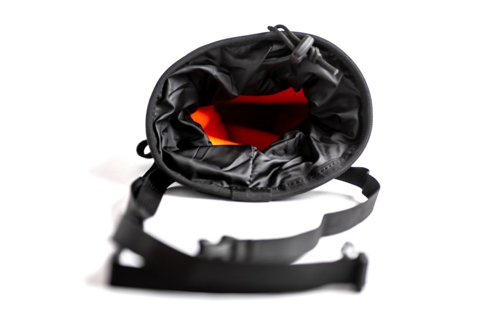 Signed Crag Chalk Bag - Color: Black