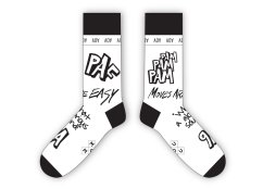 PAF! Socks by Adam Ondra White