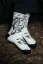 Art-designed I Hate Toehooks Socks by Adam Ondra, white - Size: 42 - 46