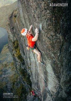 New Lexicon E11 Poster Hand-signed by Adam Ondra