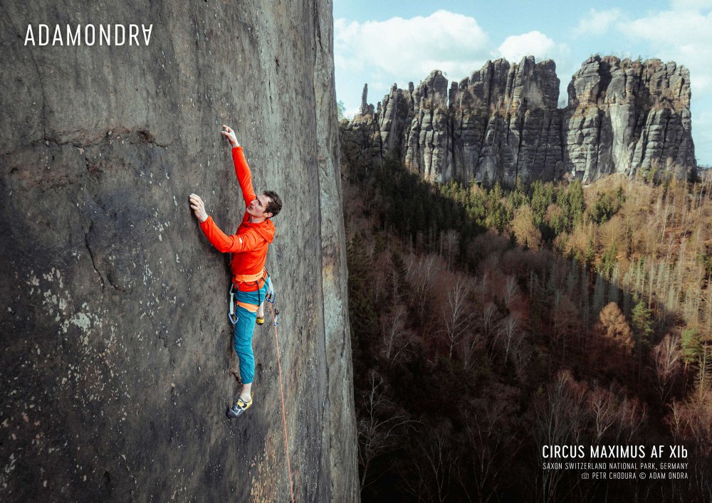 New Poster Circus Maximus  Signed by Adam Ondra - Size: A3 - 29.7 x 42 cm (11.7 x 16.5 in)