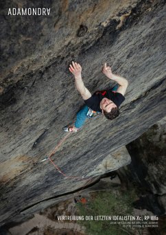 New Saxony Sandstone Poster Hand-signed by Adam Ondra