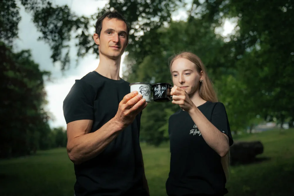 Mug Moves Are Easy, 250ml - Size: 250 ml / 8 oz., Color: Black