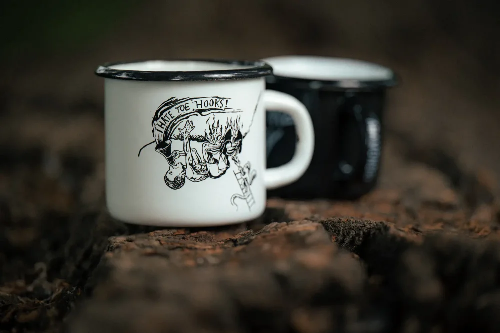 Big Mug I Hate Toehooks, 350ml - Size: 350 ml / 12 oz., Color: White