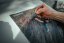 Adam Ondra signing (in detail) his poster from Saxony Sandstone climbing