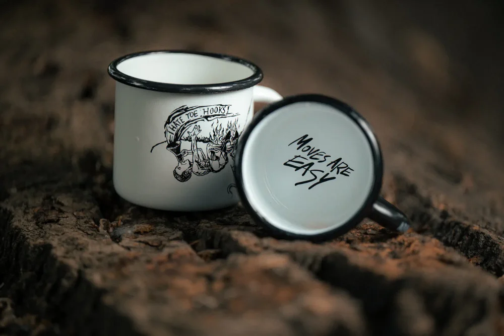 Mug Moves Are Easy, 250ml - Size: 250 ml / 8 oz., Color: Black