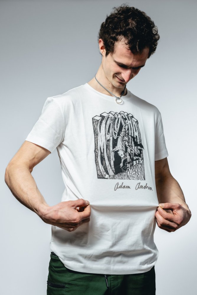 Macocha T-Shirt White (UNISEX) - Size: L, Hand-signed by AO: Without signature