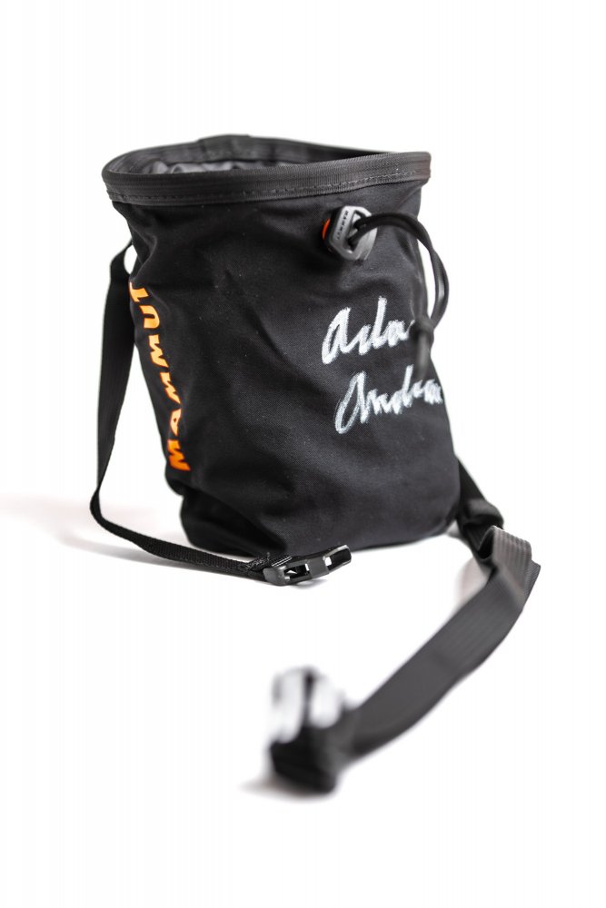 Signed Crag Chalk Bag - Color: Black