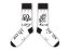 New PAF! Socks by Adam Ondra White - Size: 36 - 41