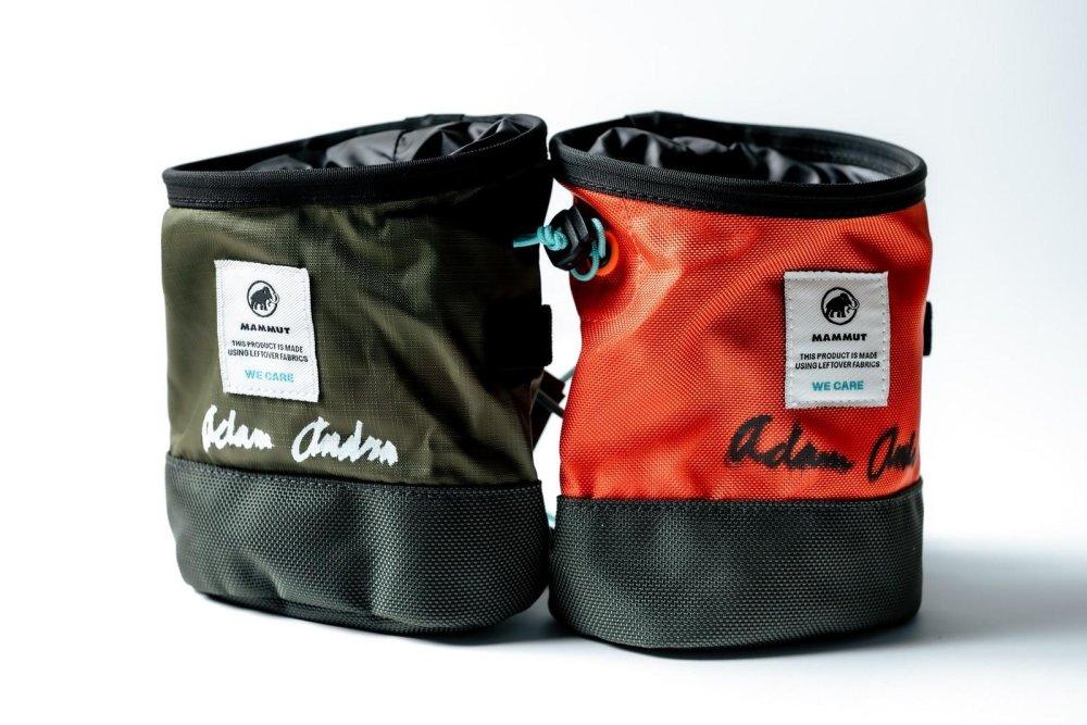 Sustainable Chalk Bag Hand-Signed by Adam Ondra - Color: Assorted/Random