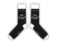Adam Ondra black "I Hate Toehooks" socks visualization