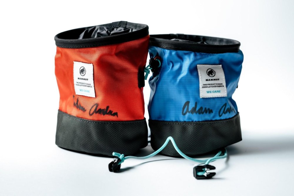 Sustainable Chalk Bag Hand-Signed by Adam Ondra - Color: Assorted/Random