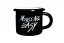 Mug Moves Are Easy, 250ml - Size: 250 ml / 8 oz., Color: Black